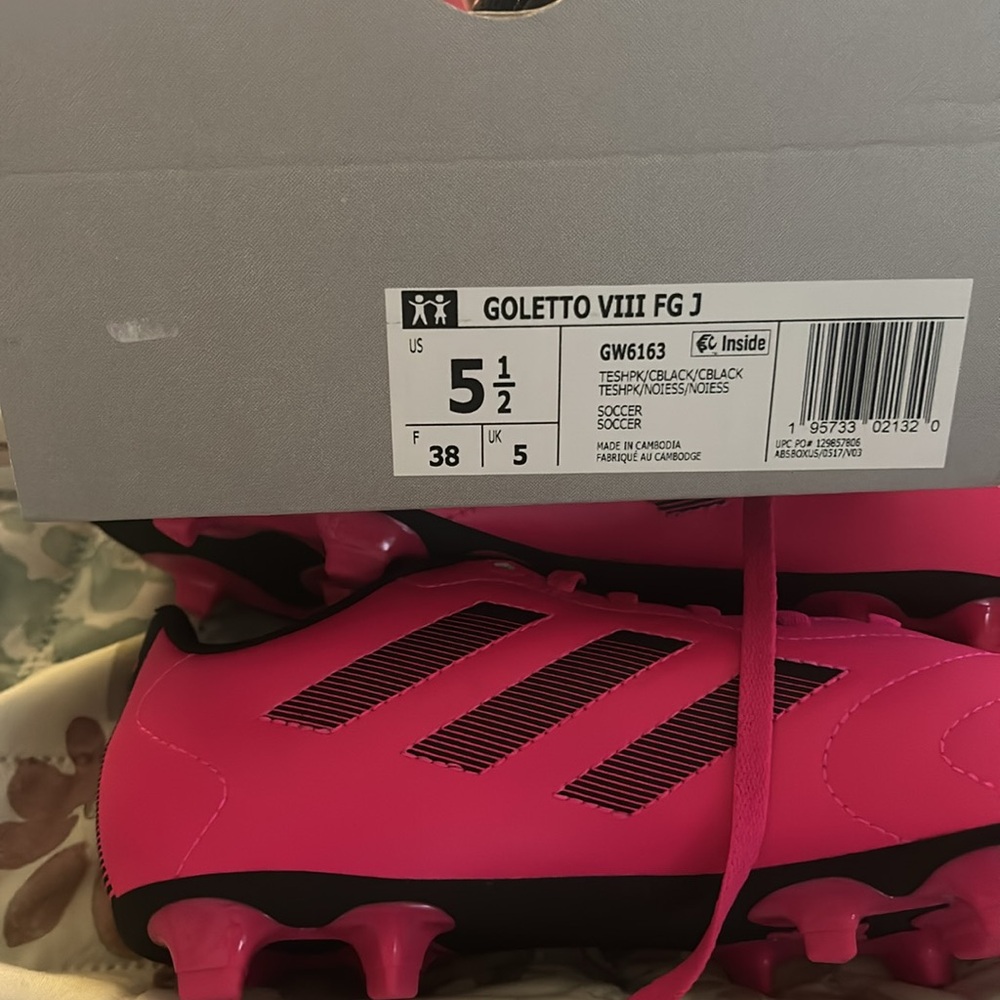 Kids Soccer Cleats Adidas Goleta VIII - Picture 5 of 5